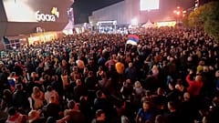 Banja Luka: Proteste gegen die Wahlergebnisse in Repbulika Srpska
