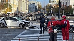 Ukrayna'da birçok kente füzeli saldırı; Kiev'in merkezi vuruldu: En az 8 kişi öldü 24 kişi yaralandı