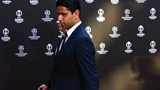 رئيس باريس سان جيرمان، ناصر الخليفي، يصل للمشاركة في قرعة دوري أبطال أوروبا لكرة القدم في اسطنبول، تركيا، الخميس 25 أغسطس 2022