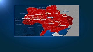 Массированные удары РФ по городам Украины 