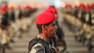 رجال من قوات الأمن السعودية في الرياض، المملكة العربية السعودية، الخميس 17 سبتمبر 2015