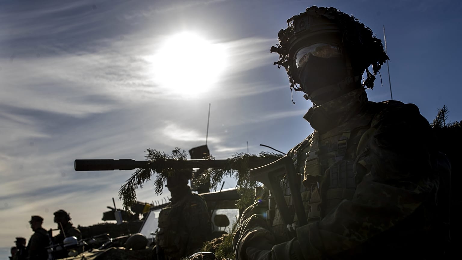 Bundeswehr-katona litvániai NATO-hadgyakorlaton