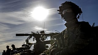 Bundeswehr-katona litvániai NATO-hadgyakorlaton