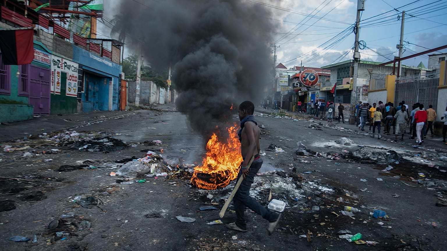 Disordini a Haiti