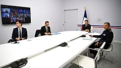 Ο Εμανουέλ Μακρόν στην ψηφιακή σύνοδο των G7