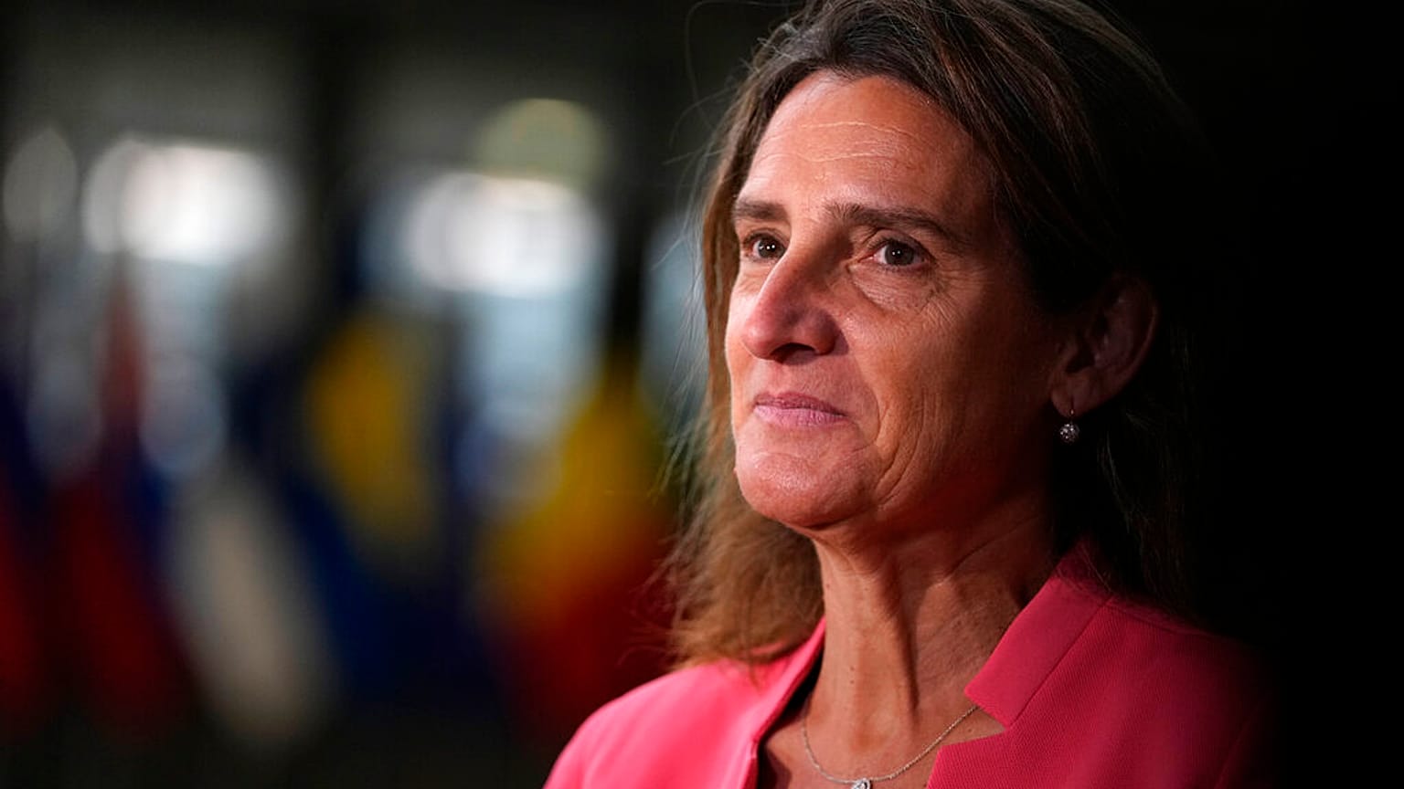 La vicepresidenta tercera del Gobierno y ministra para la Transición Ecológica y el Reto Demográfico, Teresa Ribera