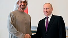 Президенты России и ОАЭ
