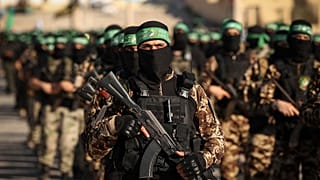 Hamas örgütü savaşçıları