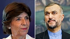 وزیران خارجه ایران و فرانسه