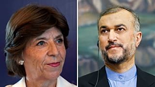 وزیران خارجه ایران و فرانسه