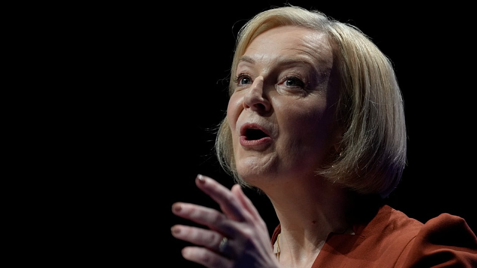 Britain's Prime Minister Liz Truss 