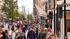 Oxford Street à Londres (12/10/22) 