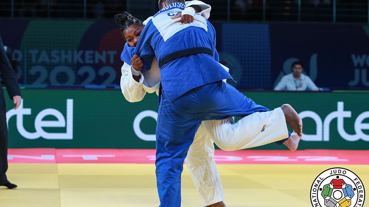 Romane Dicko, campeona en más de 78 kilos