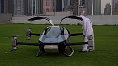 Chinese firm tests a two-passenger electric flying taxi in Dubai