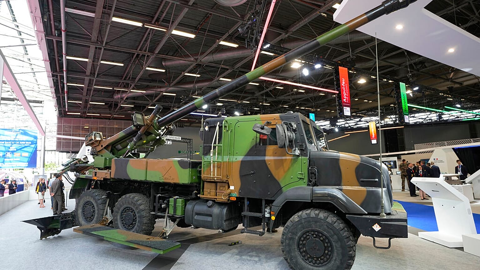 Die französische 155-mm-Haubitze "Caesar"