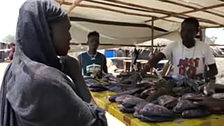 Un giorno di mercato, in Sud Sudan. 