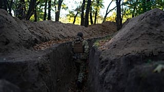 Военный ВСУ на освобожденных территориях под Херсоном