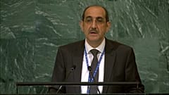 مندوب سوريا الدائم لدى الأمم المتحدة بسام صباغ
