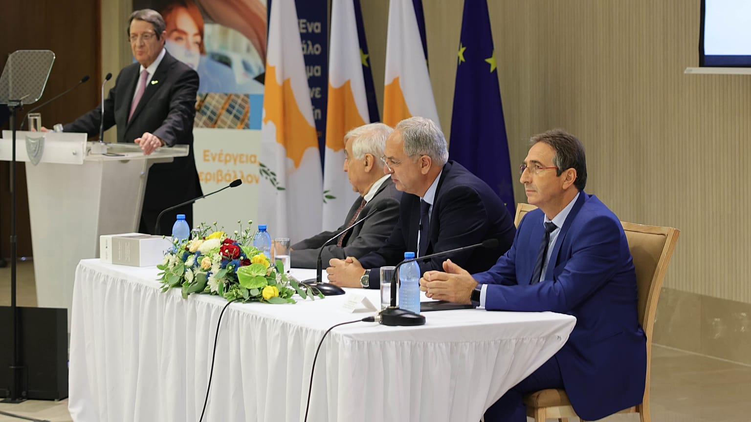 Διάσκεψη τύπου για την πρωτοβουλία της Κύπρου