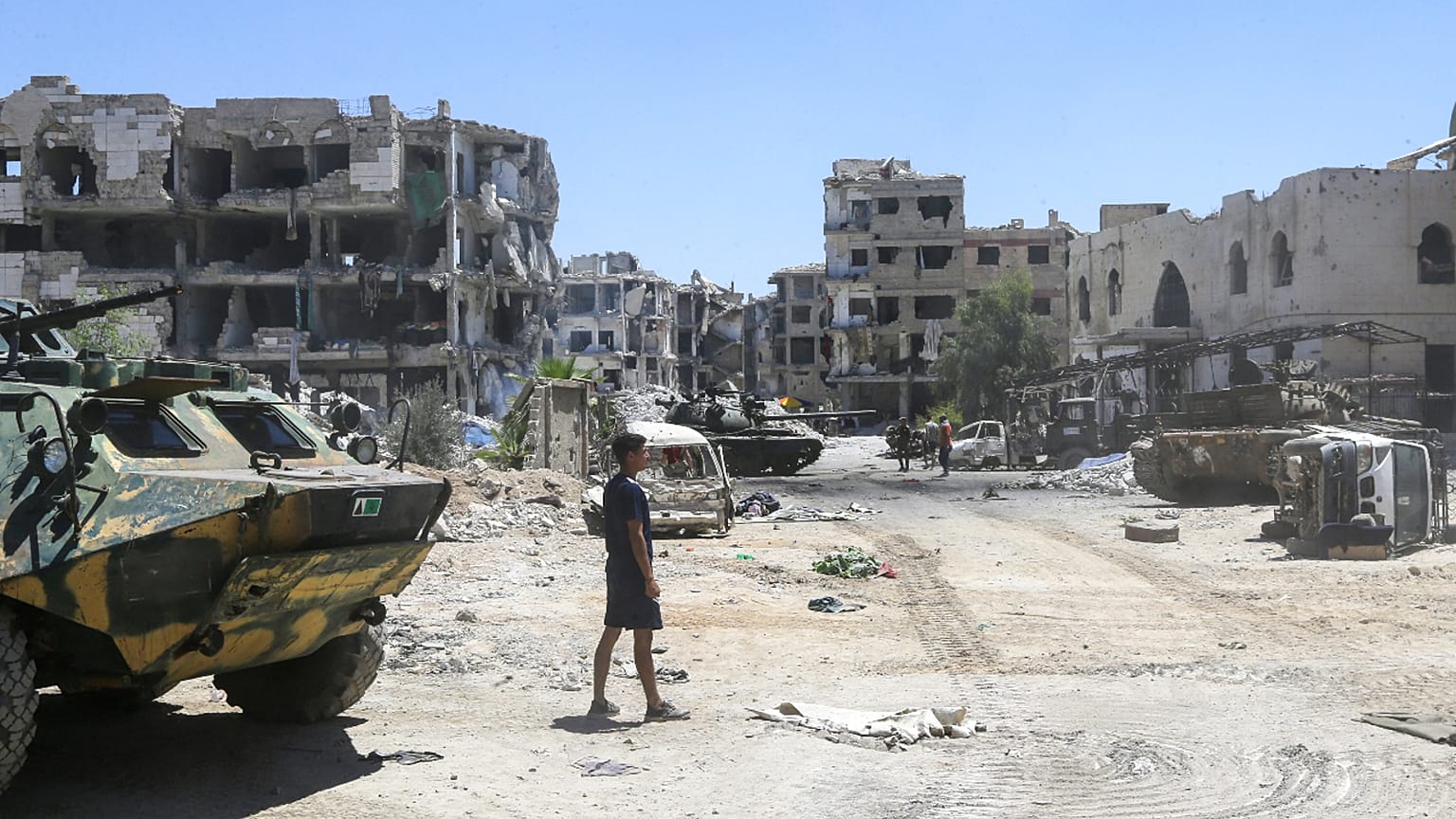 صورة ارشيفية من دمشق