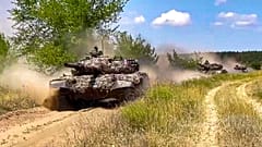 Russische Panzer in der Ukraine