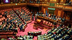   الجلسة الافتتاحية لمجلس الشيوخ الإيطالي للبرلمان الجديد، 13 أكتوبر 2022.
