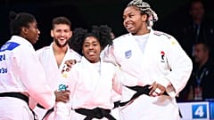 La France s'est inclinée face au Japon en finale de l'épreuve par équipes mixtes des Championnats du monde de Tachkent 