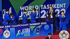 o Japão termina os Mundiais de Tashkent de 2022 como líder incontestado da tabela de medalhas.