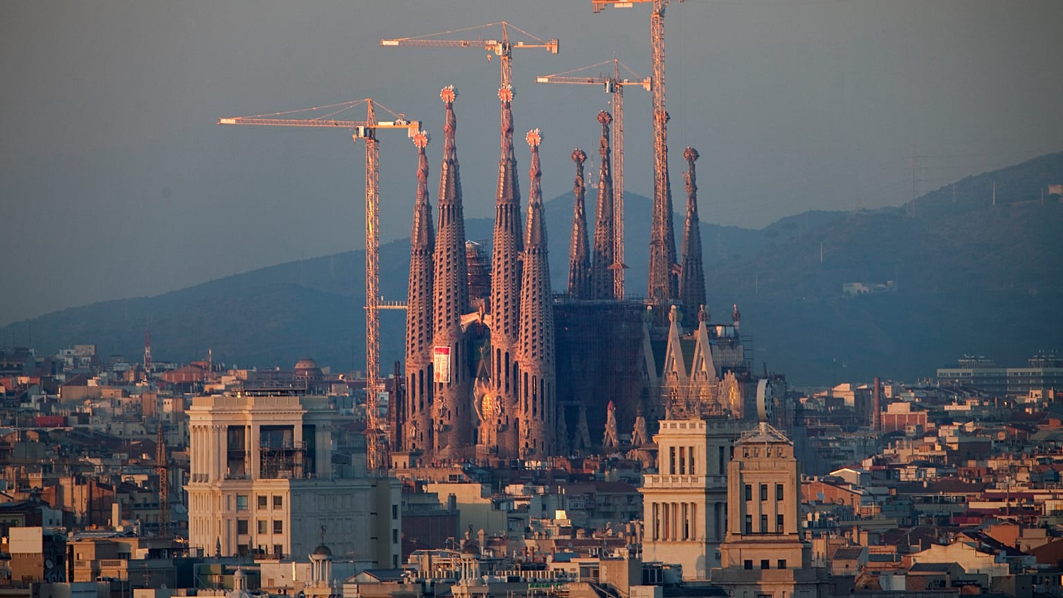 Imagen de archivo del templo de la Sagrada Familia de Barcelona.