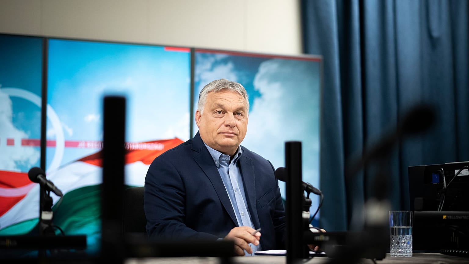 Szokásos pénteki rádióinterjút adott a miniszterelnök