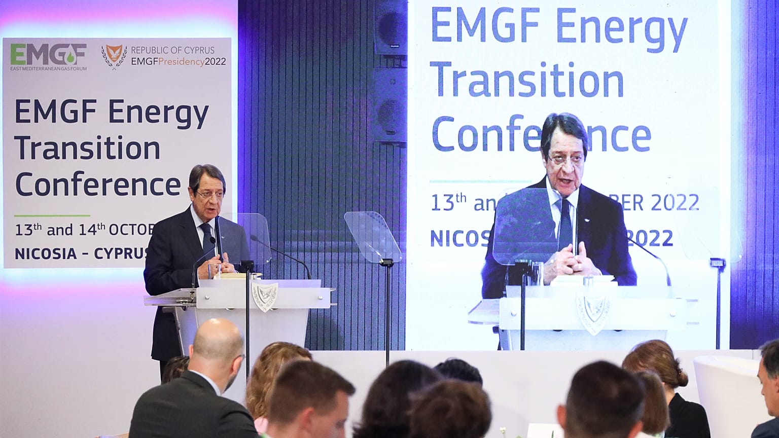 Ο Πρόεδρος της Κυπριακής Δημοκρατίας, Νίκος Αναστασιάδης