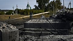 Russische Truppen mit Wagner-Söldnern in Bakhmut auf dem Vormarsch