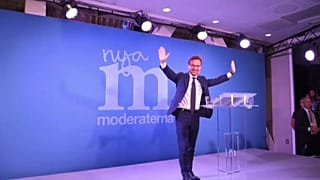 El futuro primer ministro sueco, Ulf Kristersson
