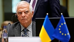 EU foreign policy chief Josep Borrell at a signing ceremony on the sidelines of the EU-Ukraine Association Council at the European Council, Brussels on Sept. 5, 2022.