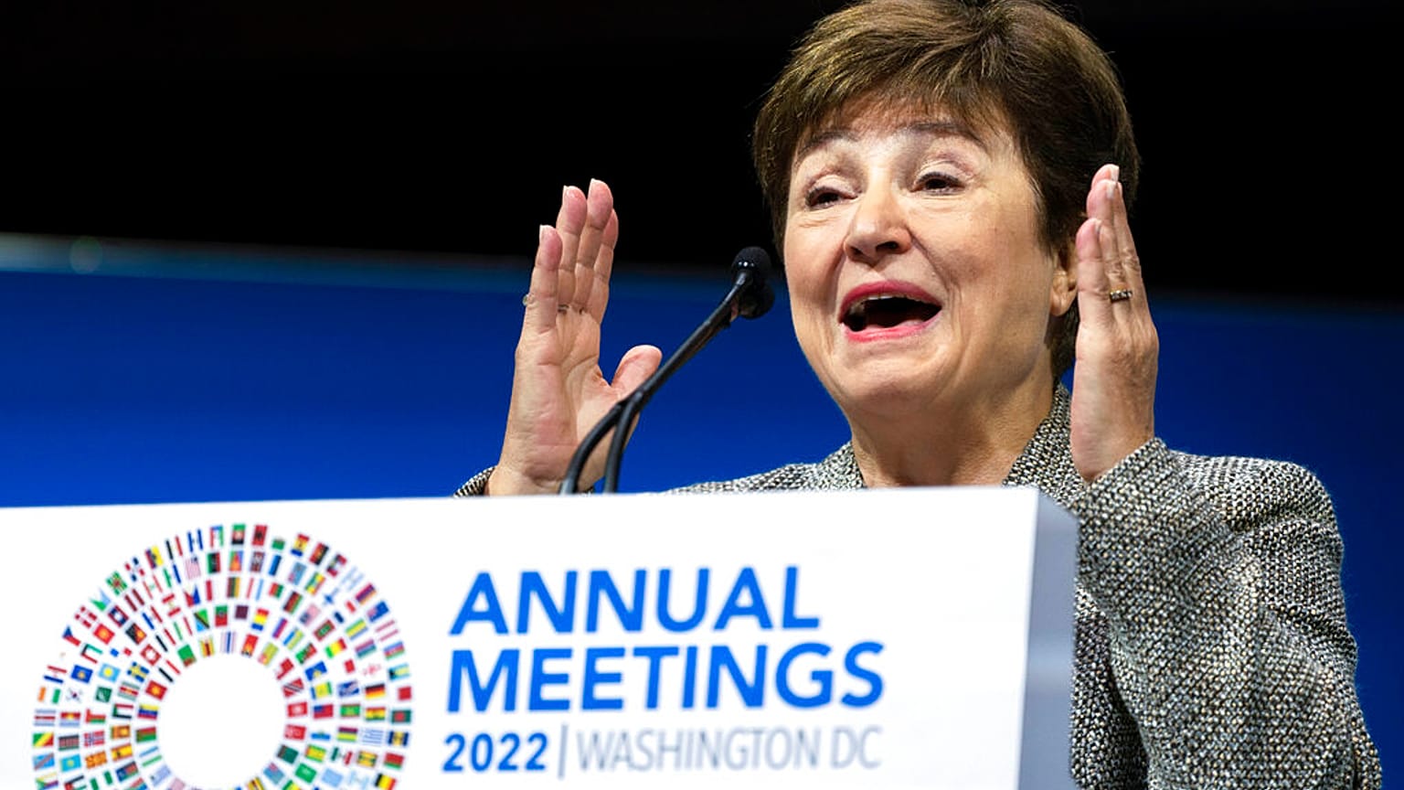 Kristalina Georgieva, directrice générale du FMI 