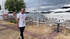 Ο Αλέξης Σοφοκλέους στη Μαρίνα Φλοίσβου