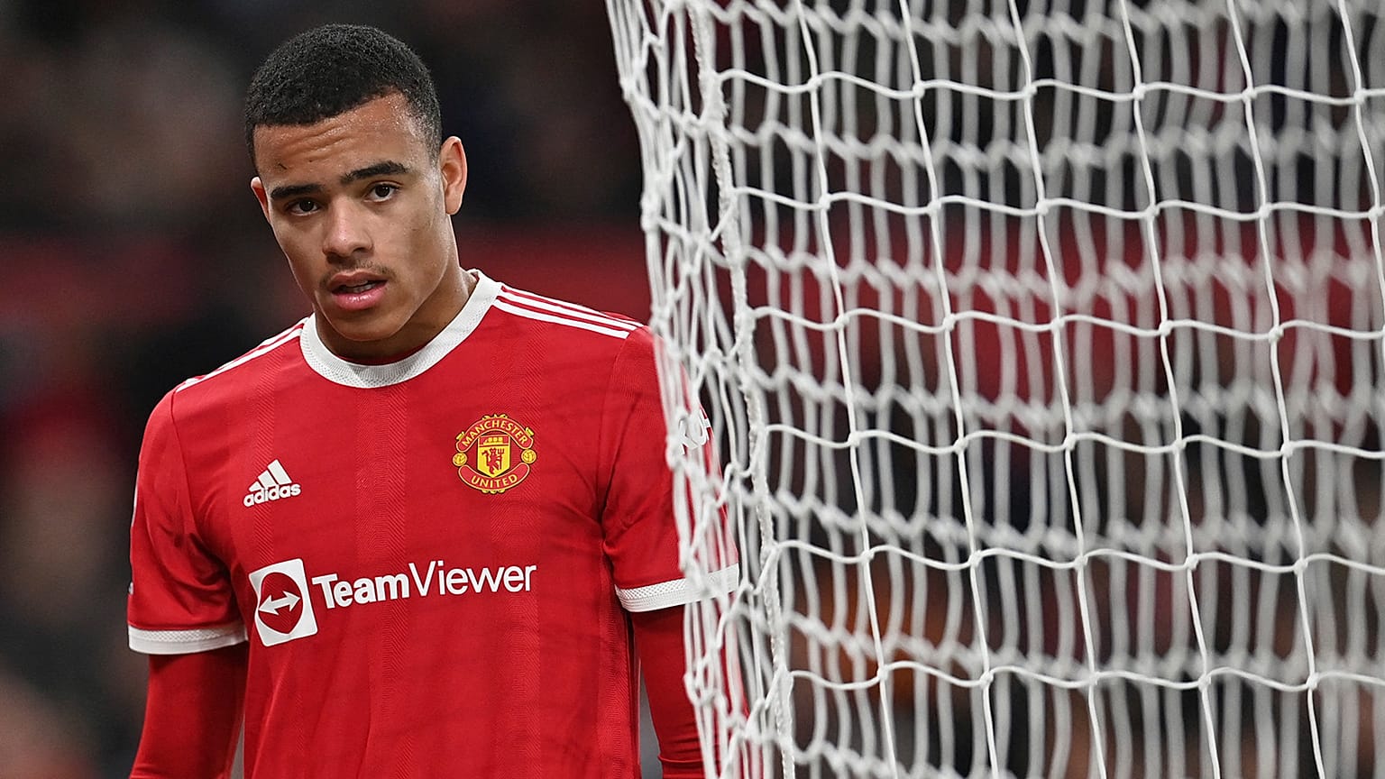 Mason Greenwood leaving the pitch after being substituted during a Premier League match on 3 January 2022 