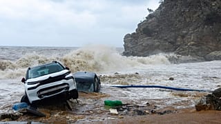 Auf Kreta in Griechenlang hat ein Sturm getobt - wie hier in Paliokastro
