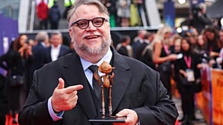 Guillermo del Toro e il suo Pinocchio. (Londra, 15.10.2022)