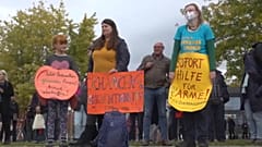 Protest gegen Armut