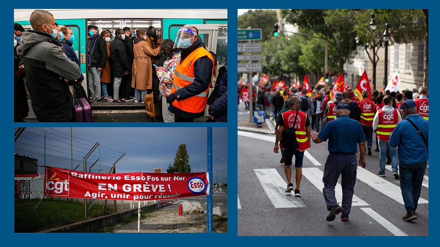 Mobilisation sociale ce mardi dans toute la France - photos d'archives