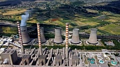 Εγκαταστάσεις της ΔΕΗ στην Κοζάνη