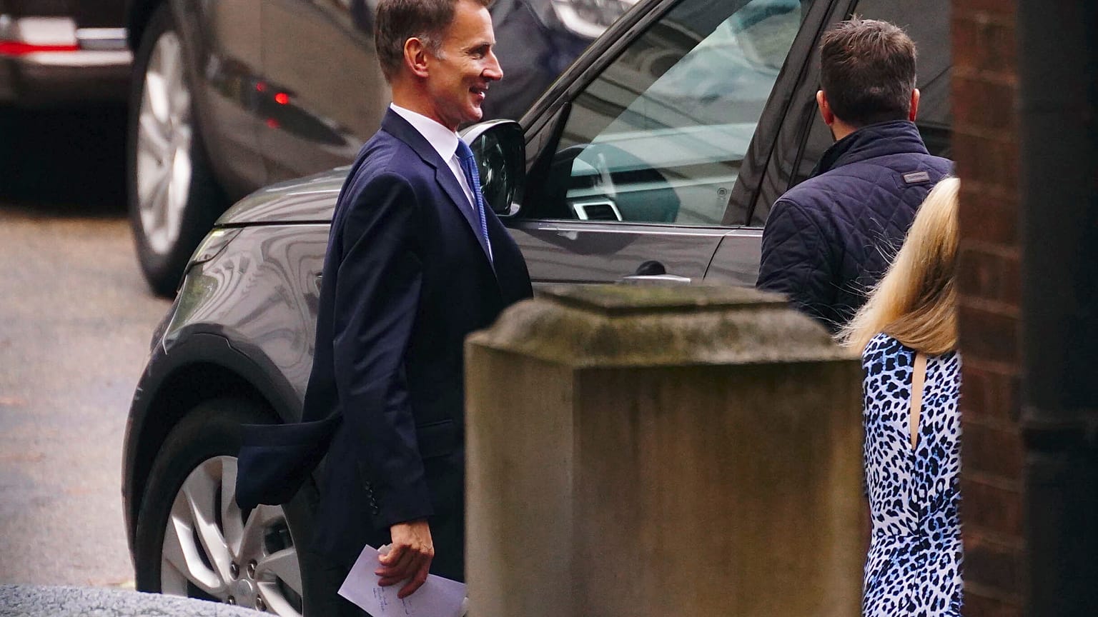 Finanzminister Jeremy Hunt kurz vor der Vorstellung seiner Pläne an diesem Montag