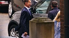 Finanzminister Jeremy Hunt kurz vor der Vorstellung seiner Pläne an diesem Montag