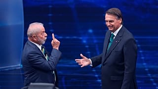 Brezilya'da mevcut Devlet Başkanı Jair Bolsonaro ile eski Devlet Başkanı Luiz Inacio Lula da Silva canlı yayında karşı karşıya geldi