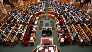 Az országgyűlés plenáris ülése