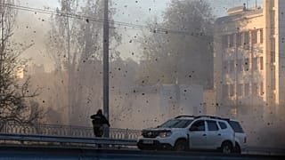 Kamikaze saldırısı sonrası Ukrayna'nın başkenti Kiev