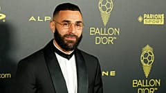 Madrid-Spieler Karim Benzema beim Ballon d'Or in Paris