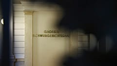 Gerichtssaal im Landgericht Wien