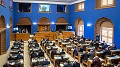 Зал заседаний парламента Эстонской Республики